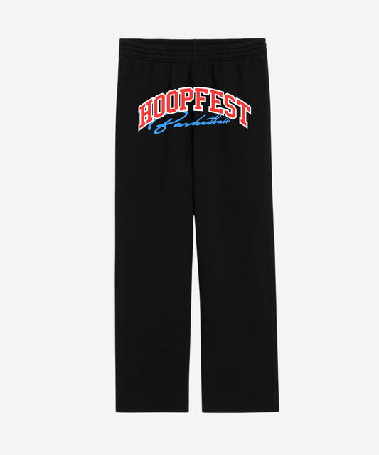Black Hoopfest Joggers